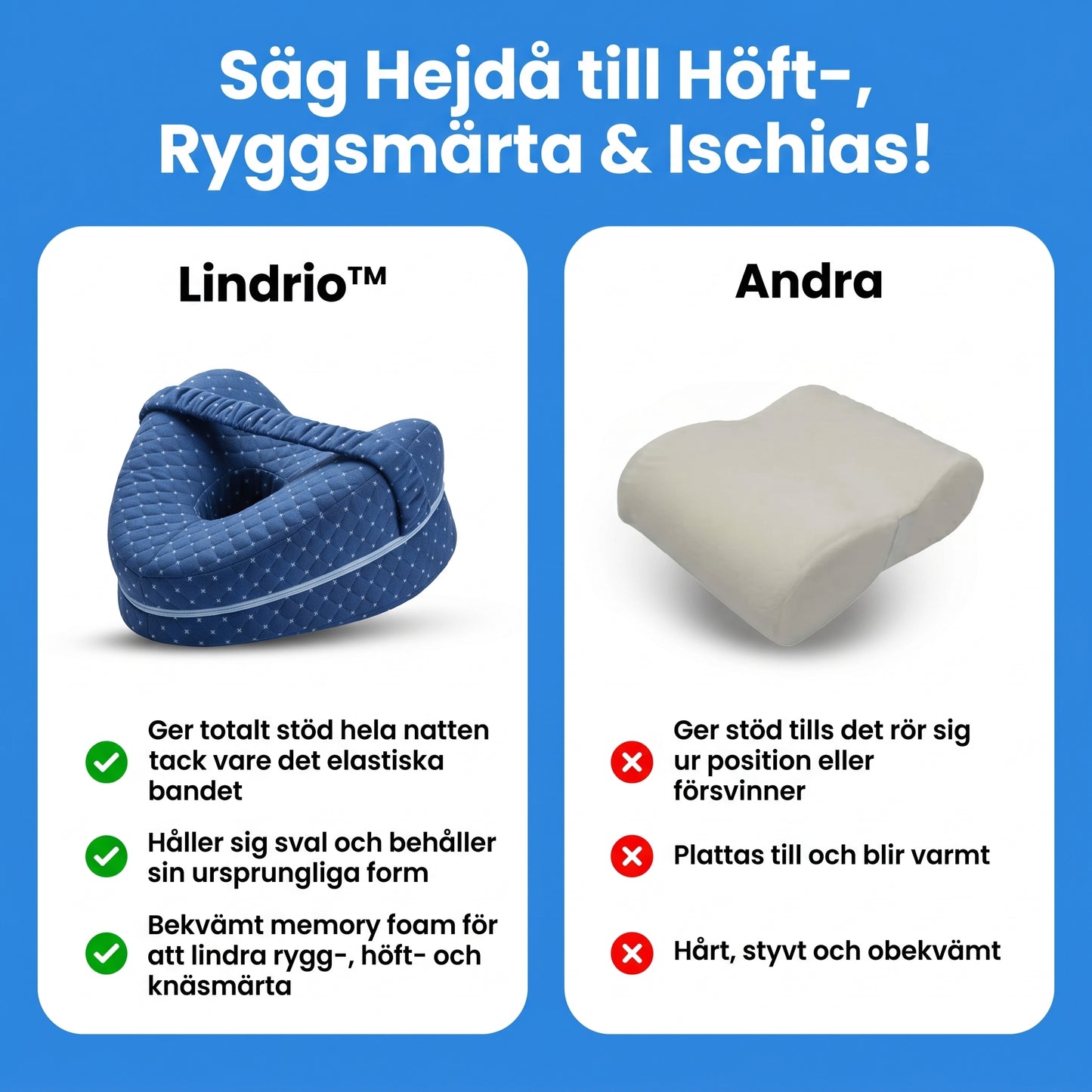 Lindrio™ Terapikudden