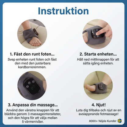 Lindrio™ Djupvärmande Fotmassage